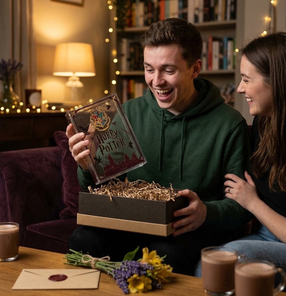 Harry Potter Temalı Kitap Vazo
