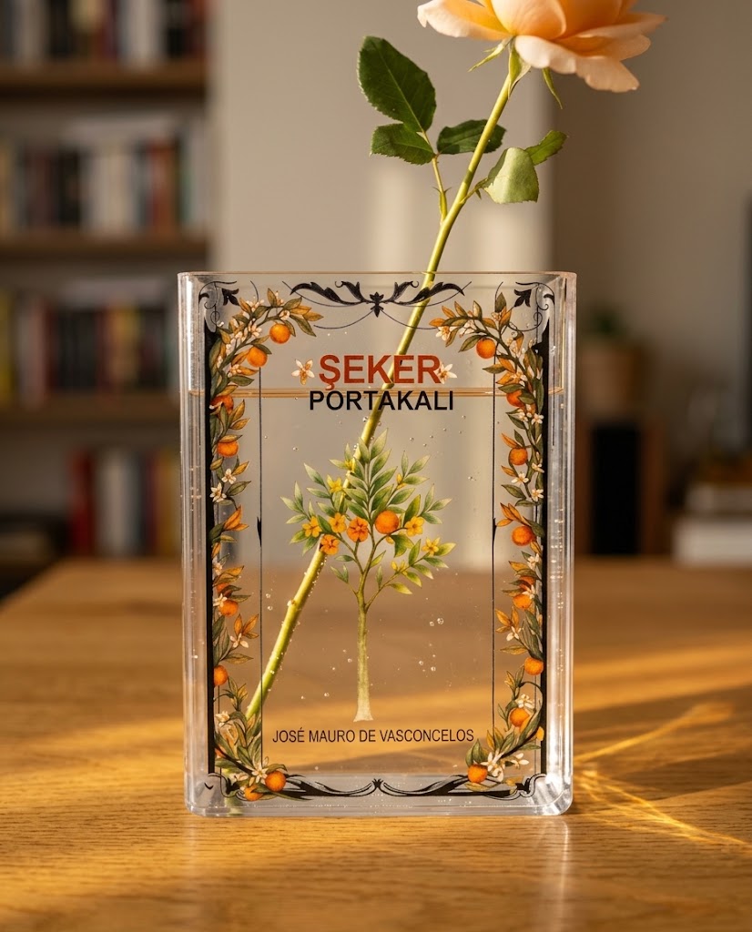 Şeker Portakalı Kitap Vazo