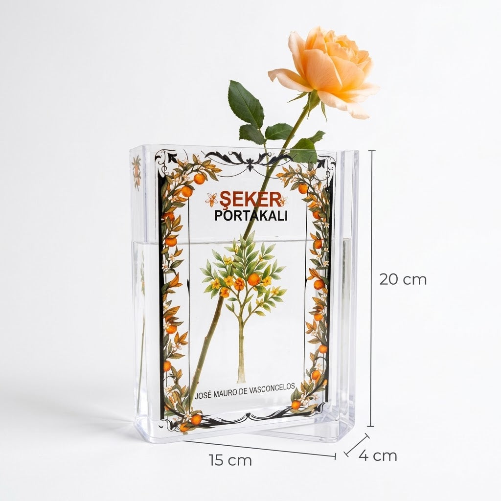 Şeker Portakalı Kitap Vazo