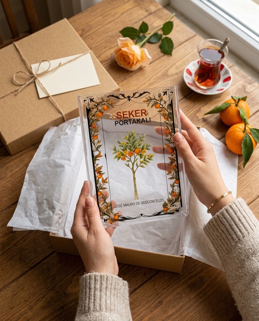Şeker Portakalı Kitap Vazo